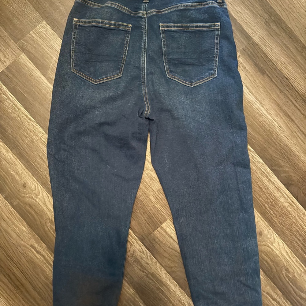 American Eagle Outfitters Dark Blue Boyfriend Jeans